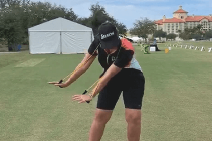 GravityFit on Tour – LPGA Driving Range Drills with Ashleigh Buhai